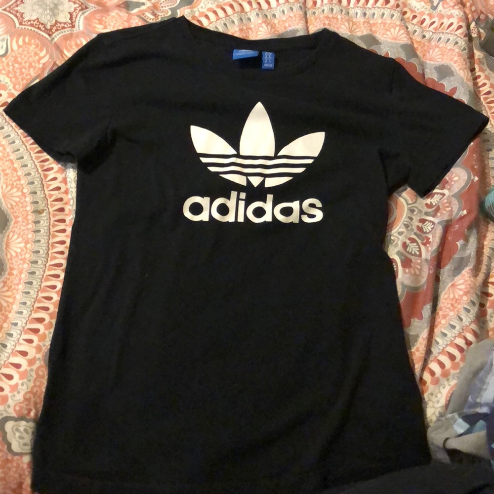 Black adidas shirt
